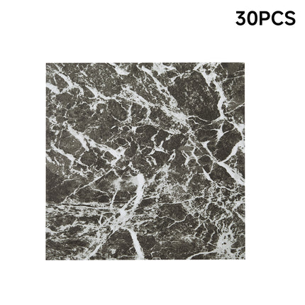 30Pcs Self-adhesive PVC Flooring Tiles Set