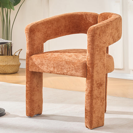 Chenille Upholstered Accent Chair