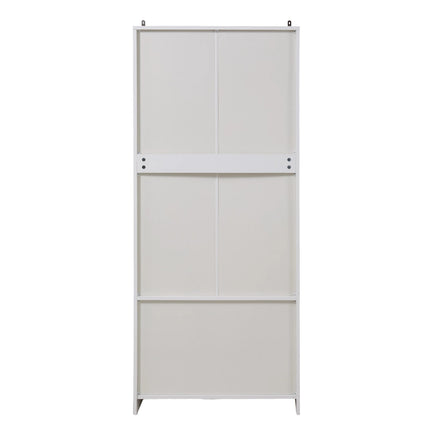 2-Door Wardrobe with Drawers & Mirror