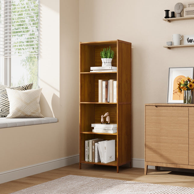 4-Tier Open Bookcase