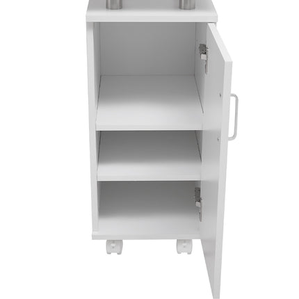 White Professional Manicure Table Nail Desk with Dust Collector
