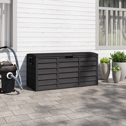 Outdoor Storage Deck Box with Wheels