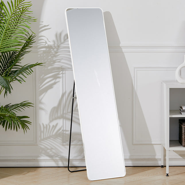 147cm H Modern Rectangular Metal Floor Mirror