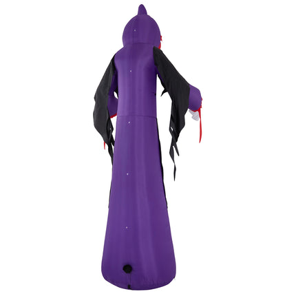 11 FT Halloween Inflatable Grim Reaper Decoration with LED Lights