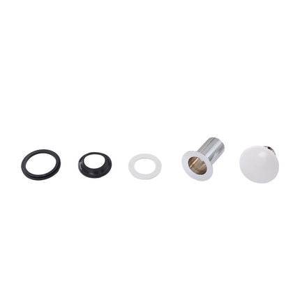 Round Ceramic Countertop Washbasin Vessel Sink