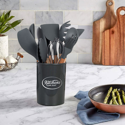 12Pcs Silicone Kitchen Cooking Utensils Set