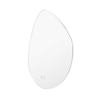 Contemporary Unframed Non-Regular LED Wall Mirror 70x60