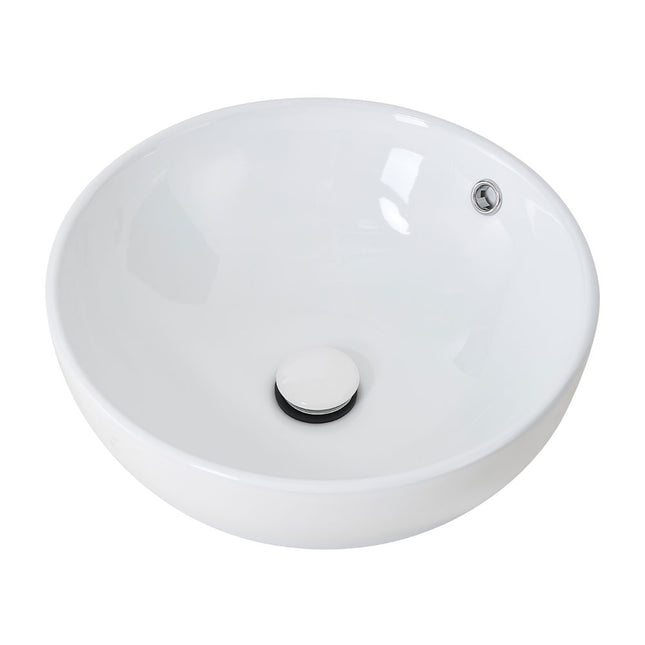 Ceramic Countertop Washbasin with Waste Kit