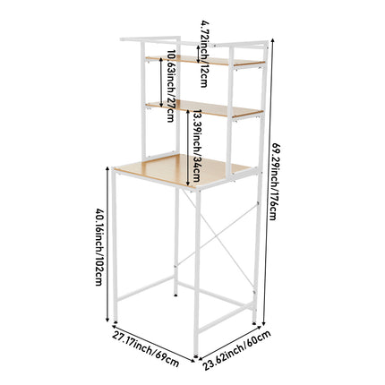 3-Tier Over-The-Washer Storage Shelf