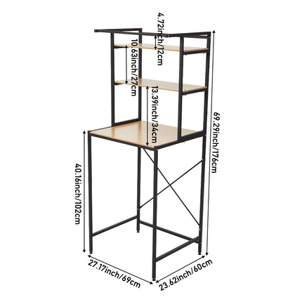 3-Tier Over-The-Washer Storage Shelf