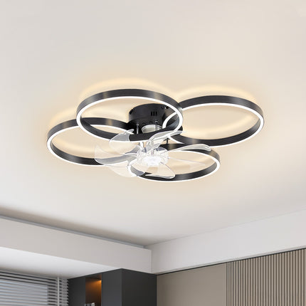 Modern LED Ceiling Light with Fan