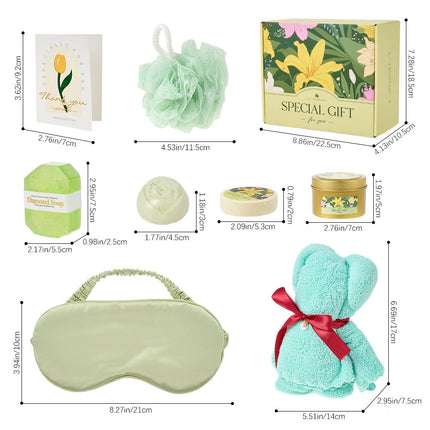 Lily-Scented Spa Bath Gift Set