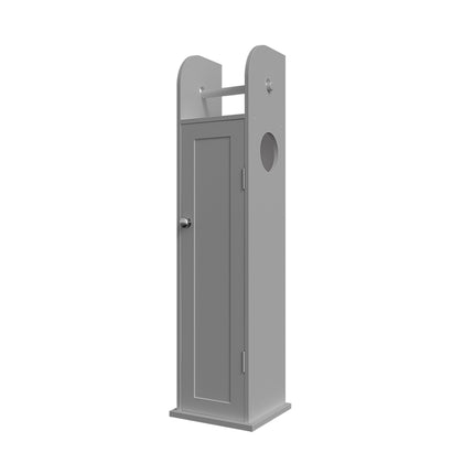 Wooden Bathroom Cabinet for Toilet Rolls