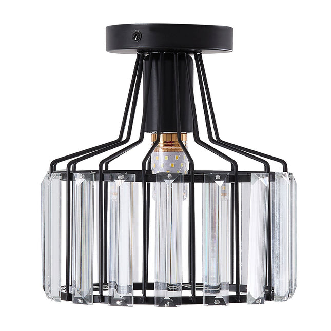 E27 Modern Crystal Ceiling Light