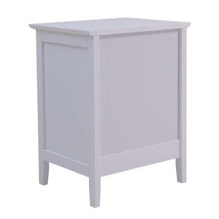 Wooden Nightstand Bedside Table with 3 Drawers