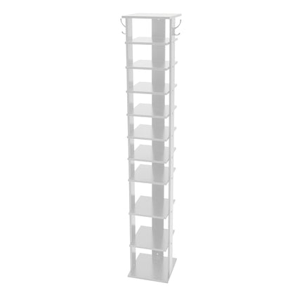 Contemporary 10-Tier Household Space Saving Shoe Rack