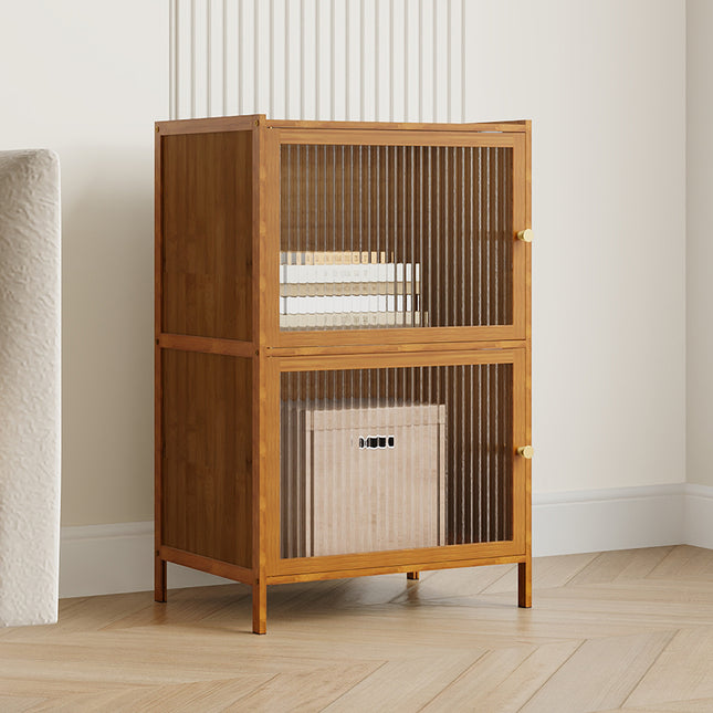 Versatile 2-Tier Storage Cabinet
