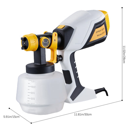 Electric Paint Sprayer with 4 Nozzles