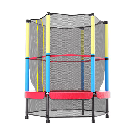 Outdoor Trampoline with High Enclosure Net