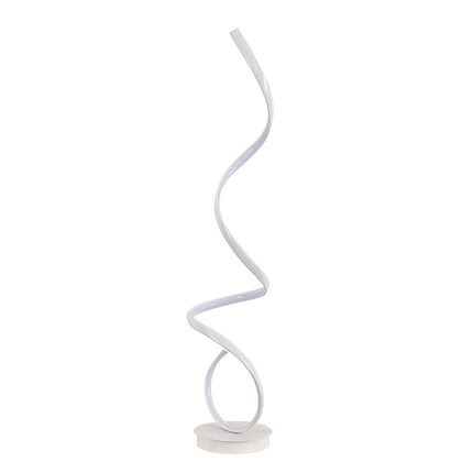 LED Living Room Spiral Floor Lamp White