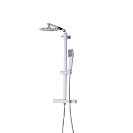 Chrome-Plated Bathroom Thermostatic Shower Mixer Set