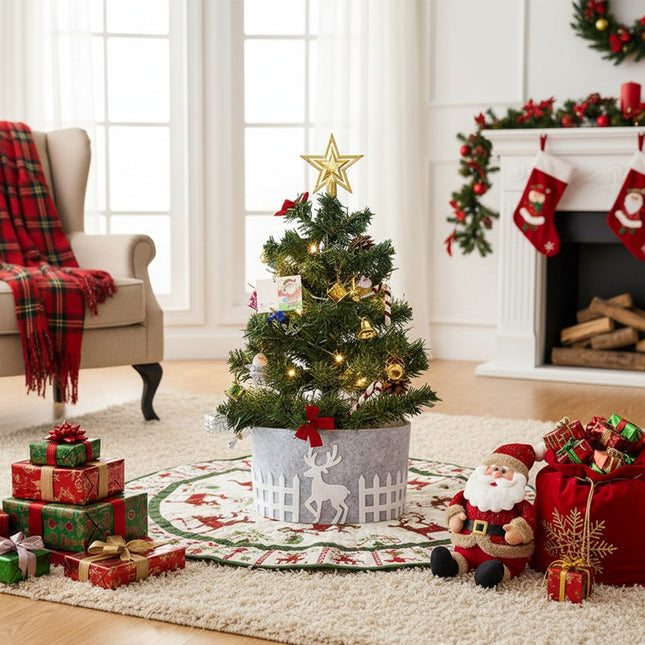 Mini Christmas Tree with Lights