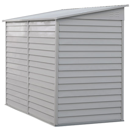 4.6x9FT Outdoor Metal Garden Storage Shed