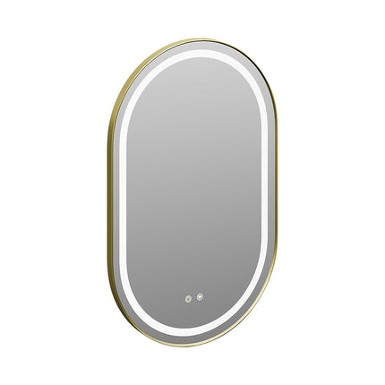 Wall Mounted Oval LED Bathroom Mirror