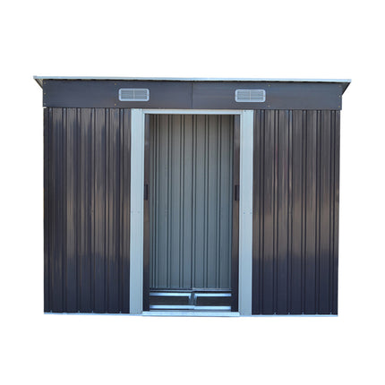 4x8FT Metal Storage Tool Shed for Garden Patio