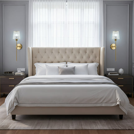 Set of 2 Rechargeable Wall Lamps with Remote Controls & 7 RGB Colours