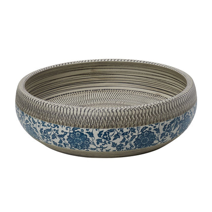Ceramic Countertop Washbasin Vessel Sink with Waste Kit