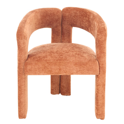 Chenille Upholstered Accent Chair