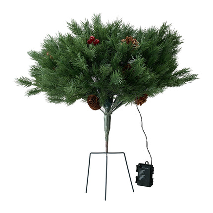 Artificial Christmas Planter Bushes Decoration