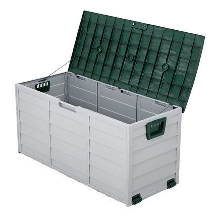 Outdoor Storage Deck Box with Wheels