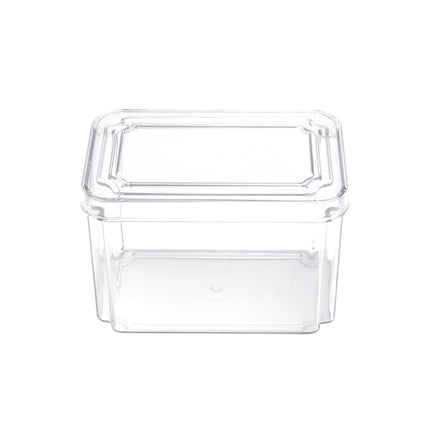 4Pcs Transparent Refrigerator Bins Organizer Set