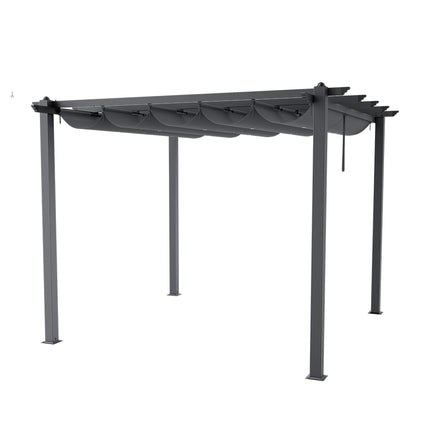 Aluminum Patio Pergola with Canopy