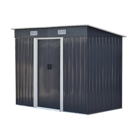 4x8FT Metal Storage Tool Shed for Garden Patio