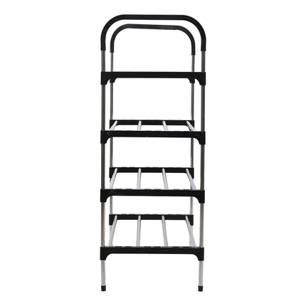5-Tier/ 4-Tier Shoe Rack Organizer Stackable Space Saving Shoe Shelf