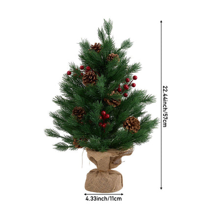 57CM Mini Christmas Tree with Lights