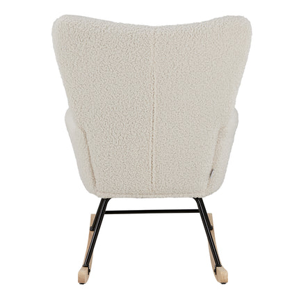 Tufted Upholstered Rocking Chair