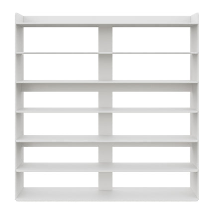 7-Tier Warm White Shoe Rack