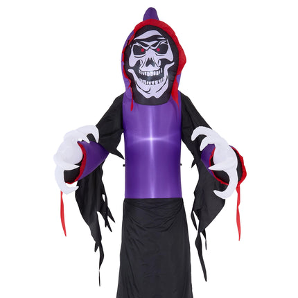11 FT Halloween Inflatable Grim Reaper Decoration with LED Lights
