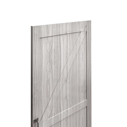 Farmhouse Style Wooden Barn Door with 200cm Sliding Kit