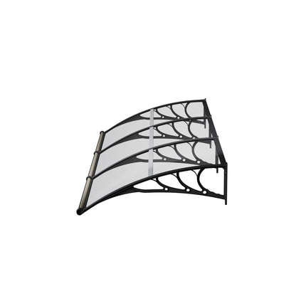 Outdoor Door Canopy Window Awning with Drainage Channel