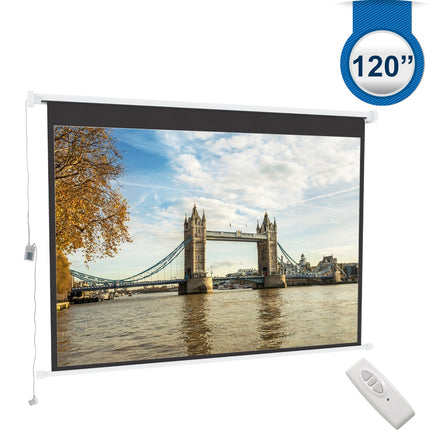 Wall Mount Electric Projector Screen for Home Theater Movie