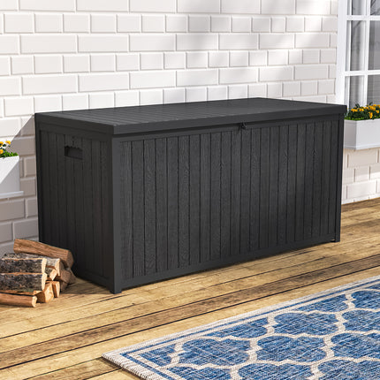 Black Waterproof Garden Storage Box
