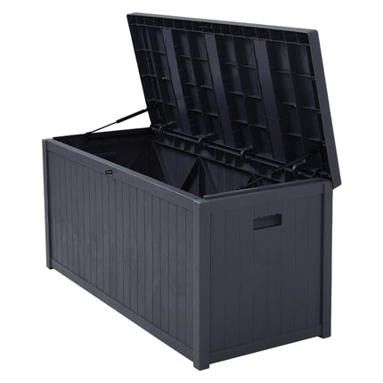 Garden Cushion Storage Box Waterproof Grey