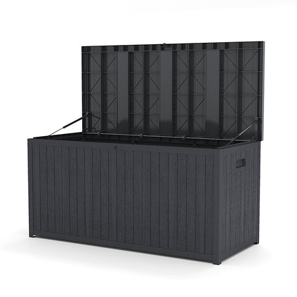 Garden Cushion Storage Box Waterproof Grey