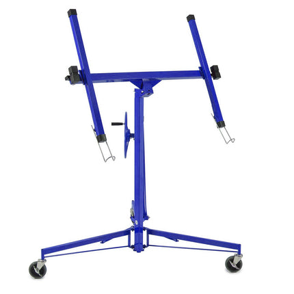 11 Ft Plaster Board Lifter with Rolling Casters Panel Hoist