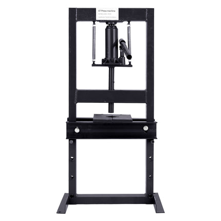 H Frame 6 Ton Hydraulic press Black
